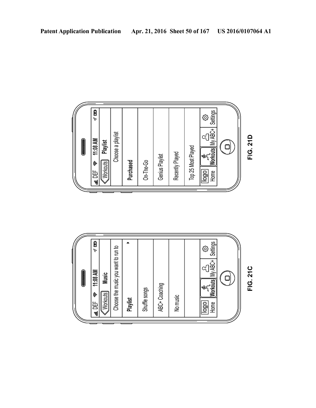 MONITORING FITNESS USING A MOBILE DEVICE - diagram, schematic, and image 51