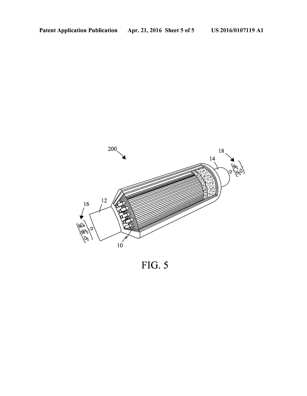 CATALYSTS FOR ENHANCED REDUCTION OF NOx GASES AND PROCESSES FOR MAKING AND     USING SAME - diagram, schematic, and image 06