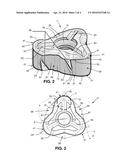 INDEXABLE MILLING INSERT HAVING SIDE SUPPORTING VALLEY, AND A MILLING TOOL diagram and image