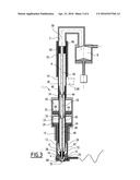 INJECTION DEVICE COMPRISING A CENTRAL ROD MOVABLE IN A CLEANING POSITION diagram and image