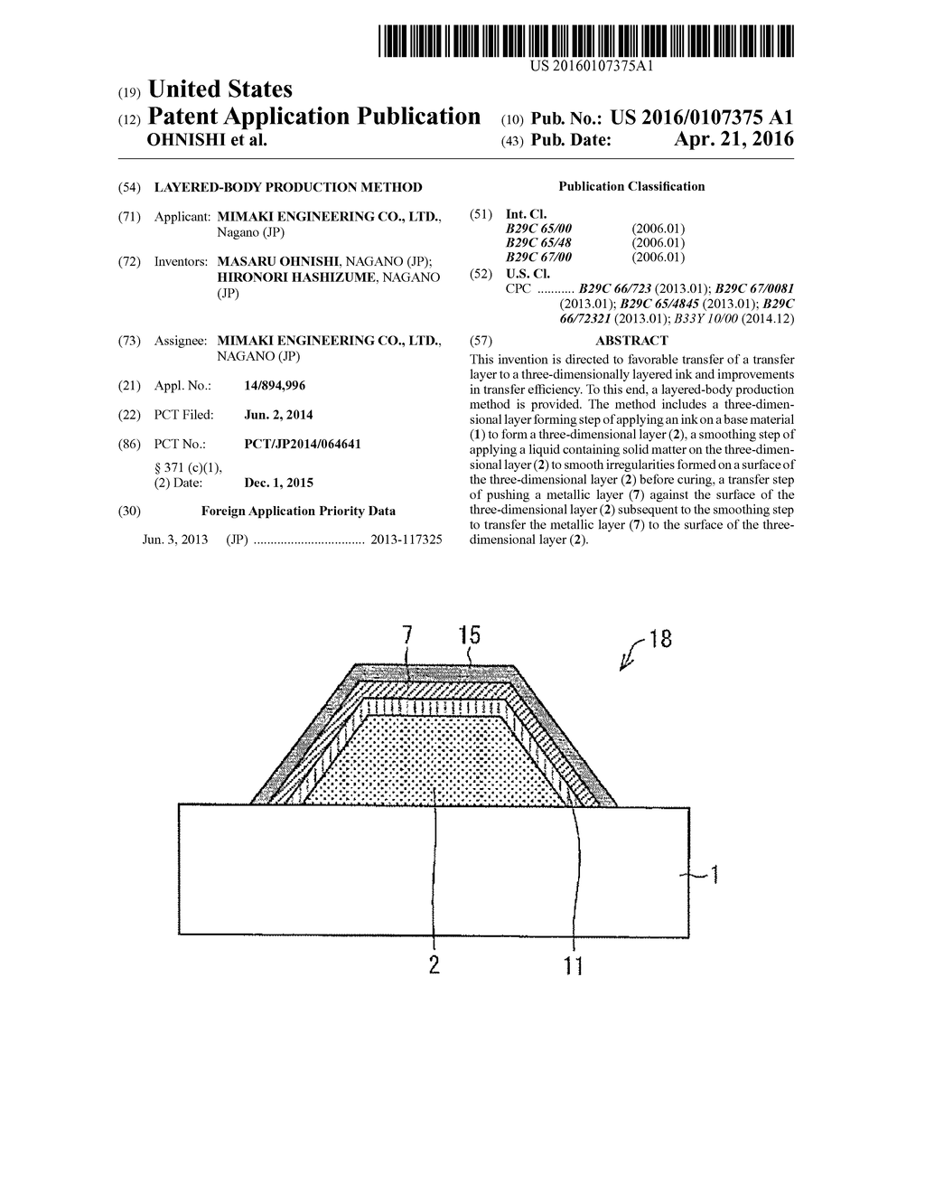 LAYERED-BODY PRODUCTION METHOD - diagram, schematic, and image 01