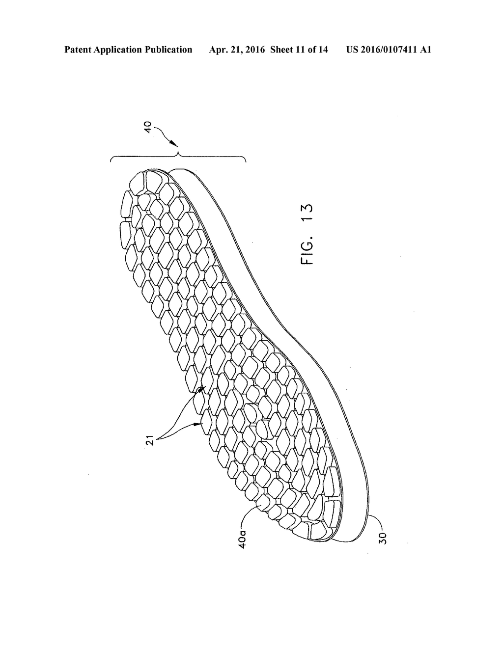 DEEP DRAW METHOD OF MAKING IMPACT AND VIBRATION ABSORBING ARTICLES AND THE     ARTICLES FORMED THEREBY - diagram, schematic, and image 12