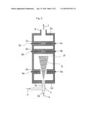 EVAPORATOR AND METHOD FOR PRODUCING SYNTHETIC FUSED QUARTZ diagram and image