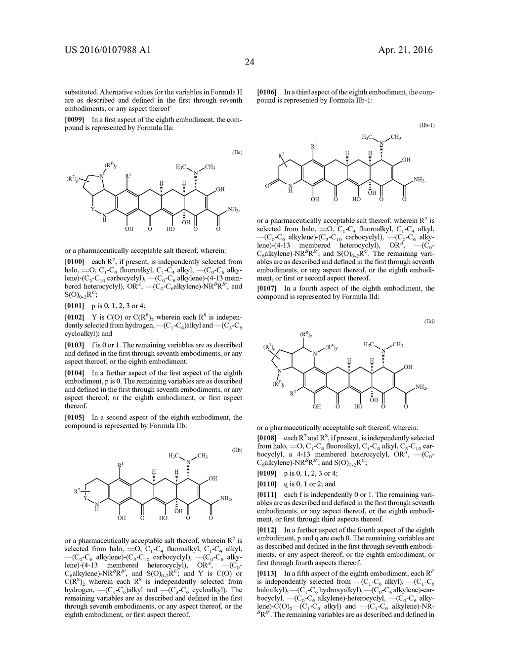 Tetracycline Compounds - diagram, schematic, and image 25