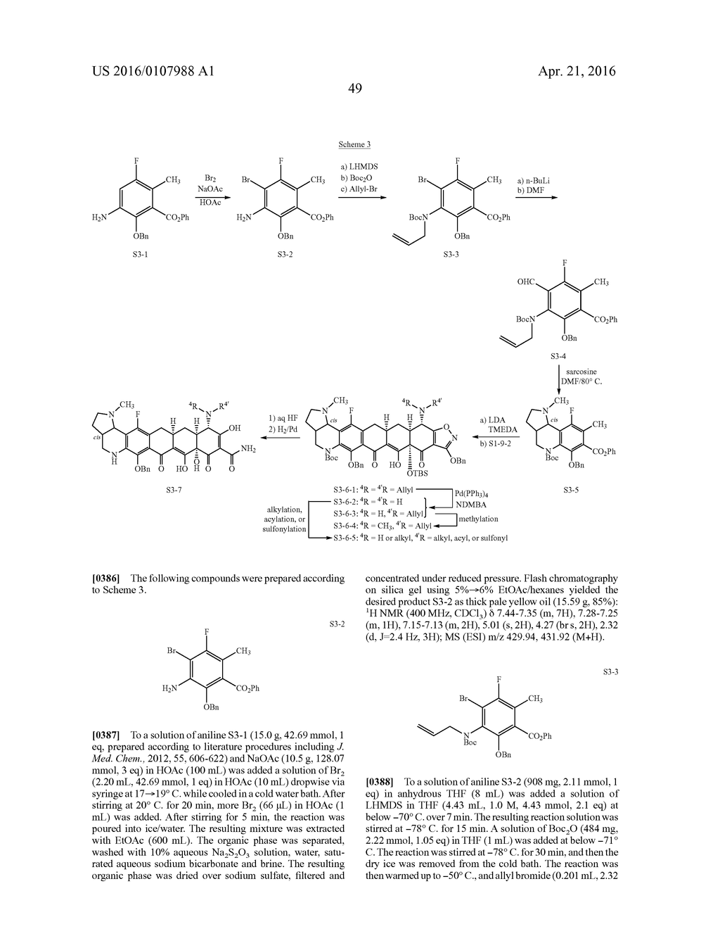 Tetracycline Compounds - diagram, schematic, and image 50