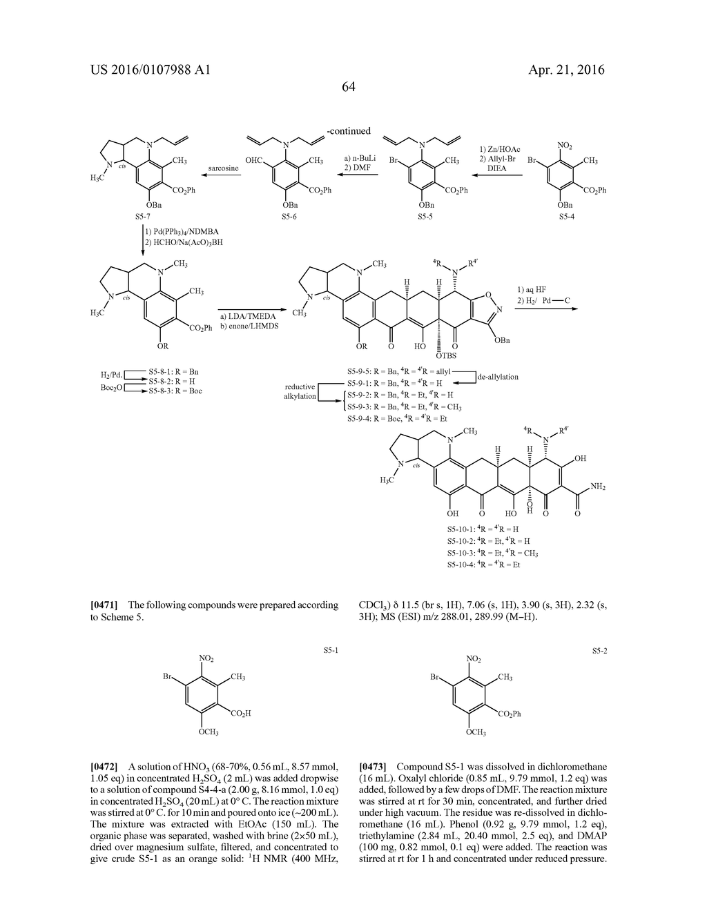 Tetracycline Compounds - diagram, schematic, and image 65