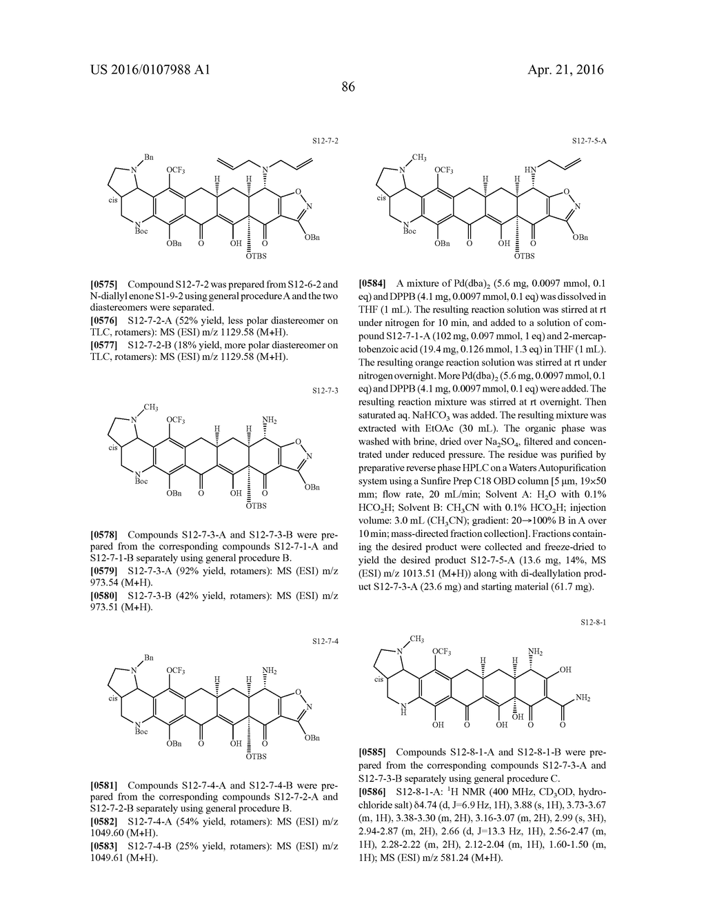 Tetracycline Compounds - diagram, schematic, and image 87