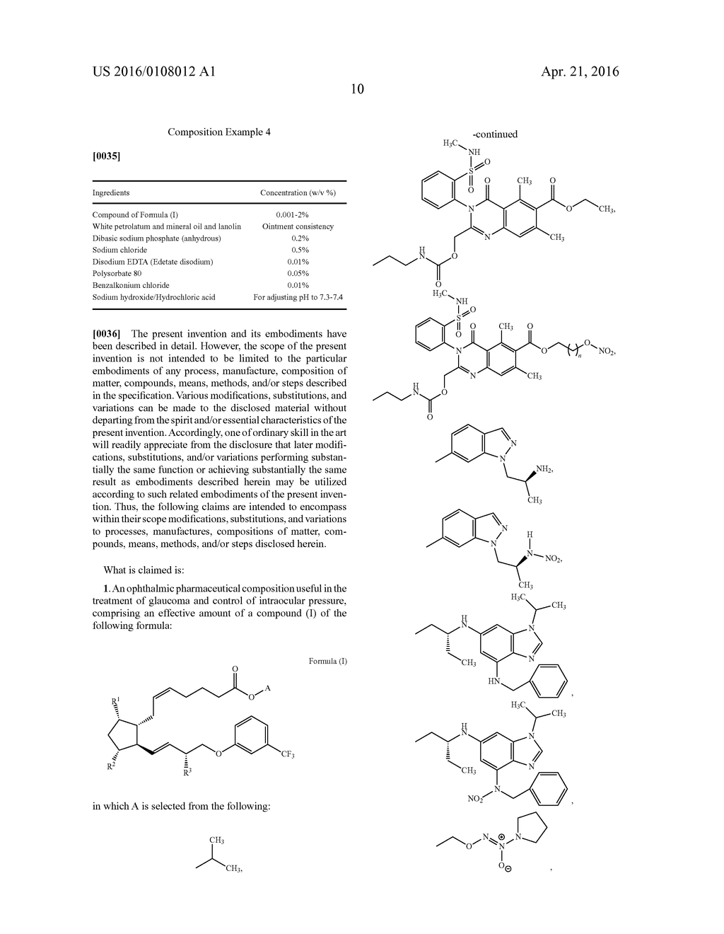 PROSTAGLANDIN CONJUGATES AND DERIVATIVES FOR TREATING GLAUCOMA AND OCULAR     HYPERTENSION - diagram, schematic, and image 11