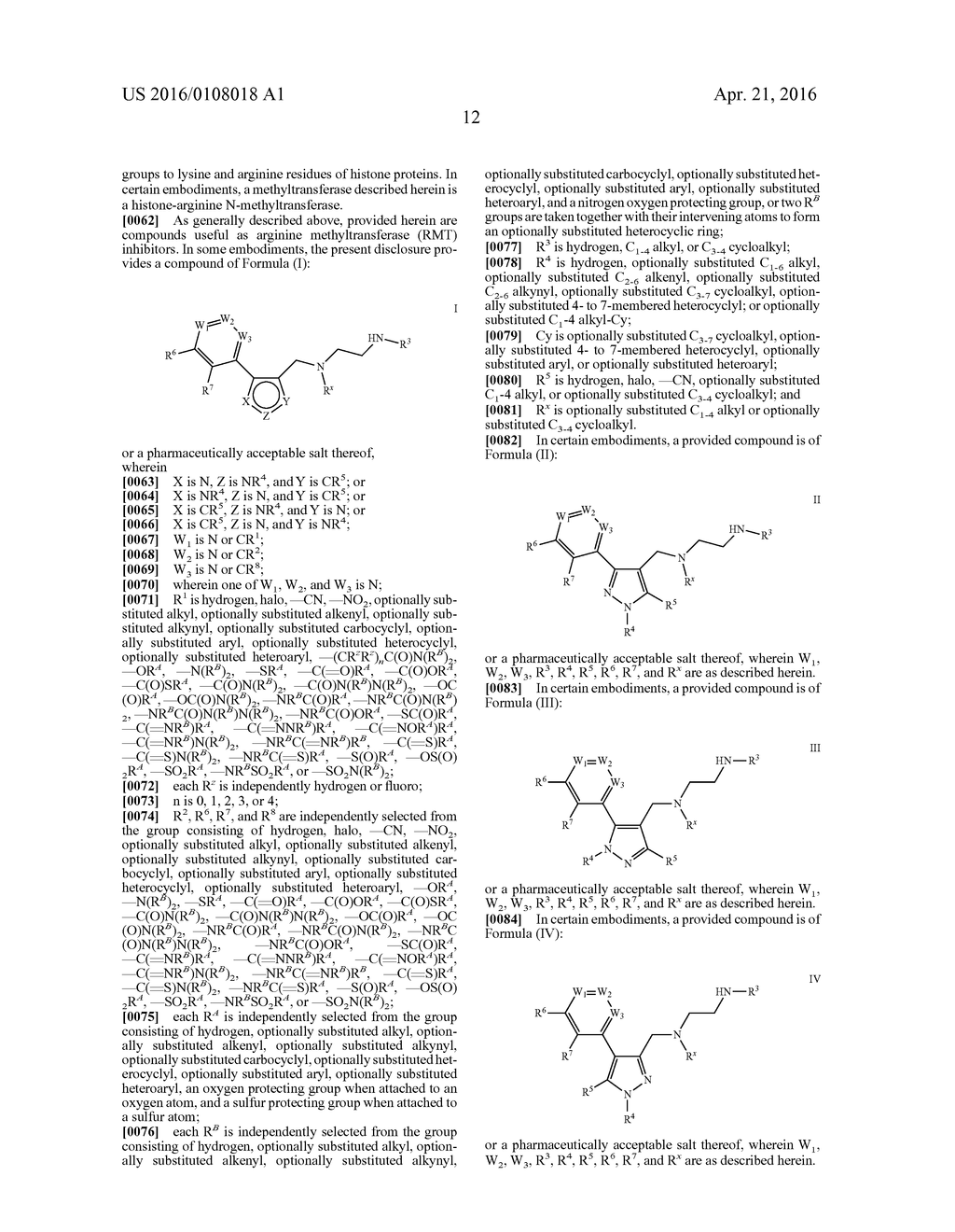 ARGININE METHYLTRANSFERASE INHIBITORS AND USES THEREOF - diagram, schematic, and image 13