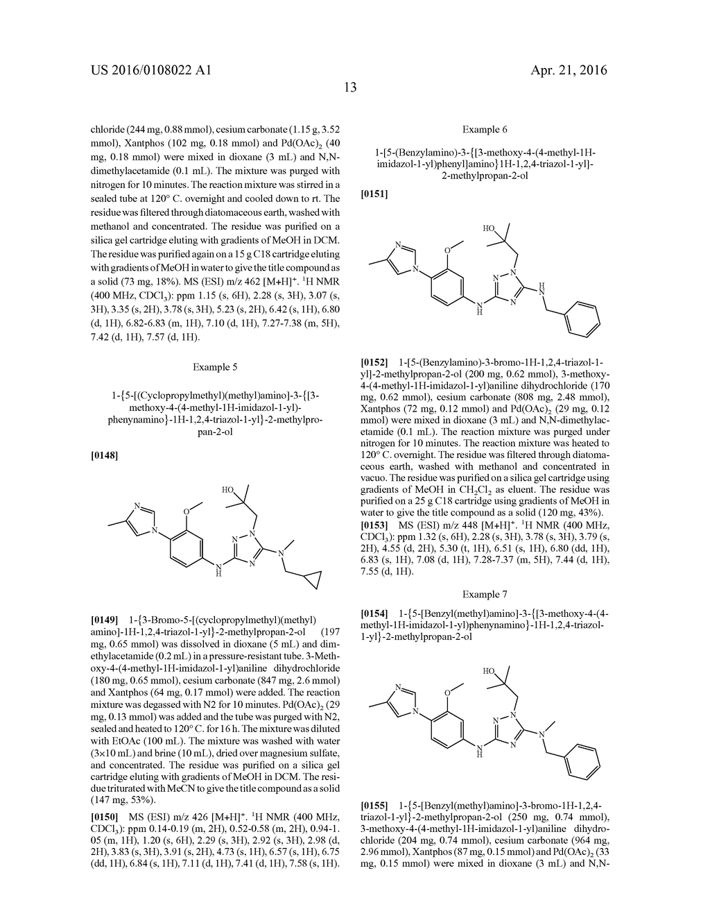 TRIAZOLE COMPOUNDS AND THEIR USE AS GAMMA SECRETASE MODULATORS - diagram, schematic, and image 14