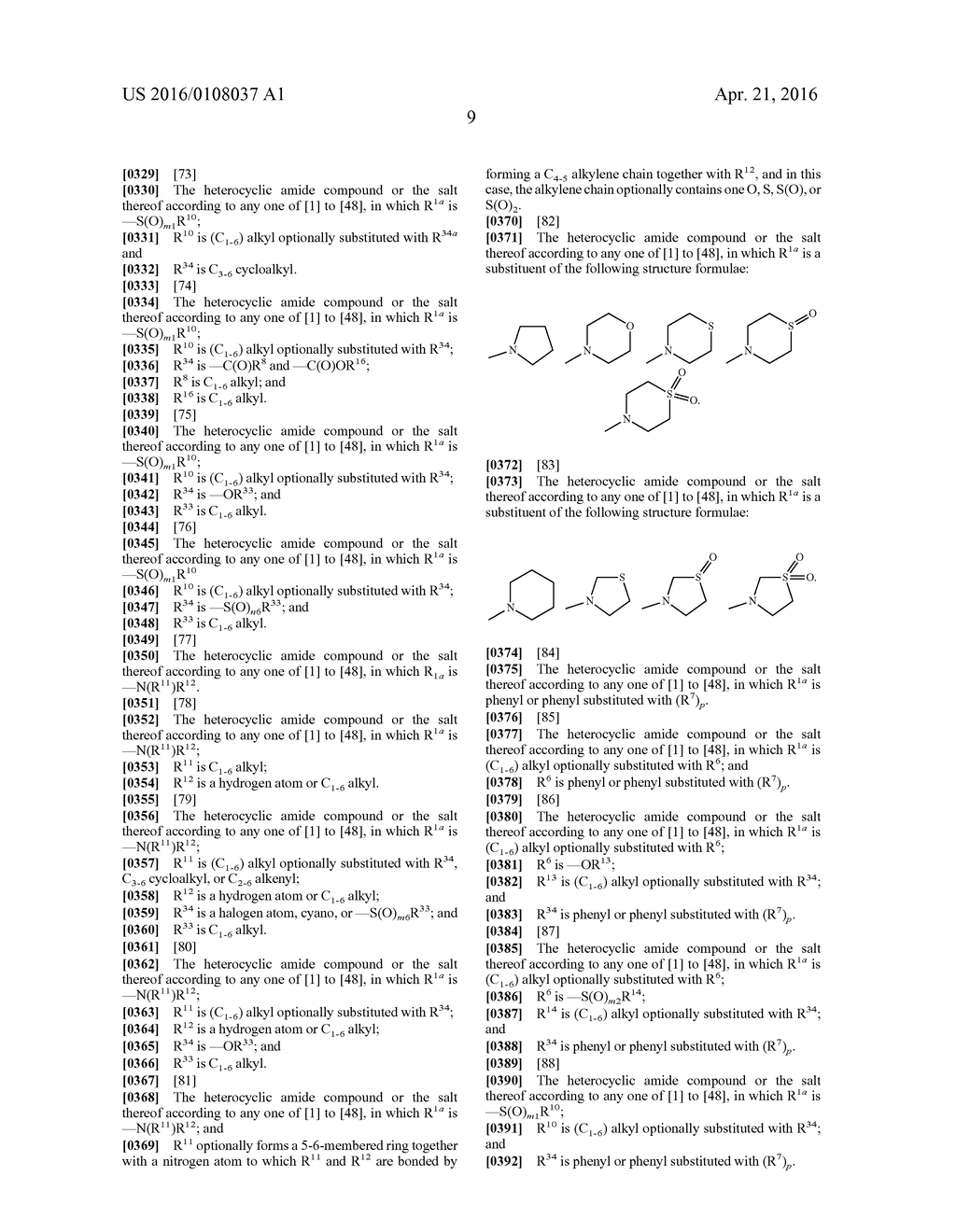 HETEROCYCLIC AMIDE COMPOUND - diagram, schematic, and image 10