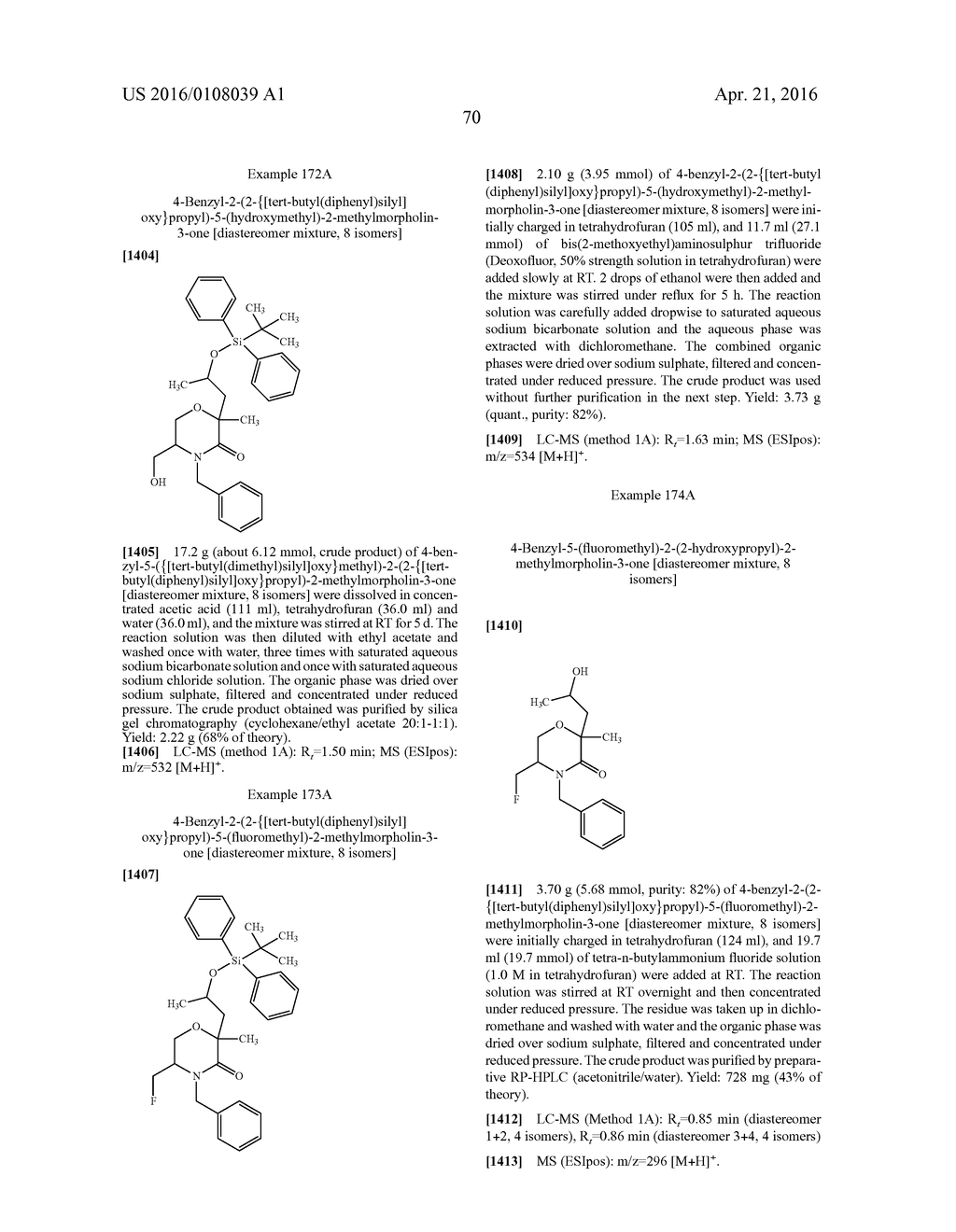 TRIAZOLOPYRIDINES AS THROMBIN INHIBITORS FOR THE TREATMENT OF     THROMBOEMBOLIC DISEASES - diagram, schematic, and image 71