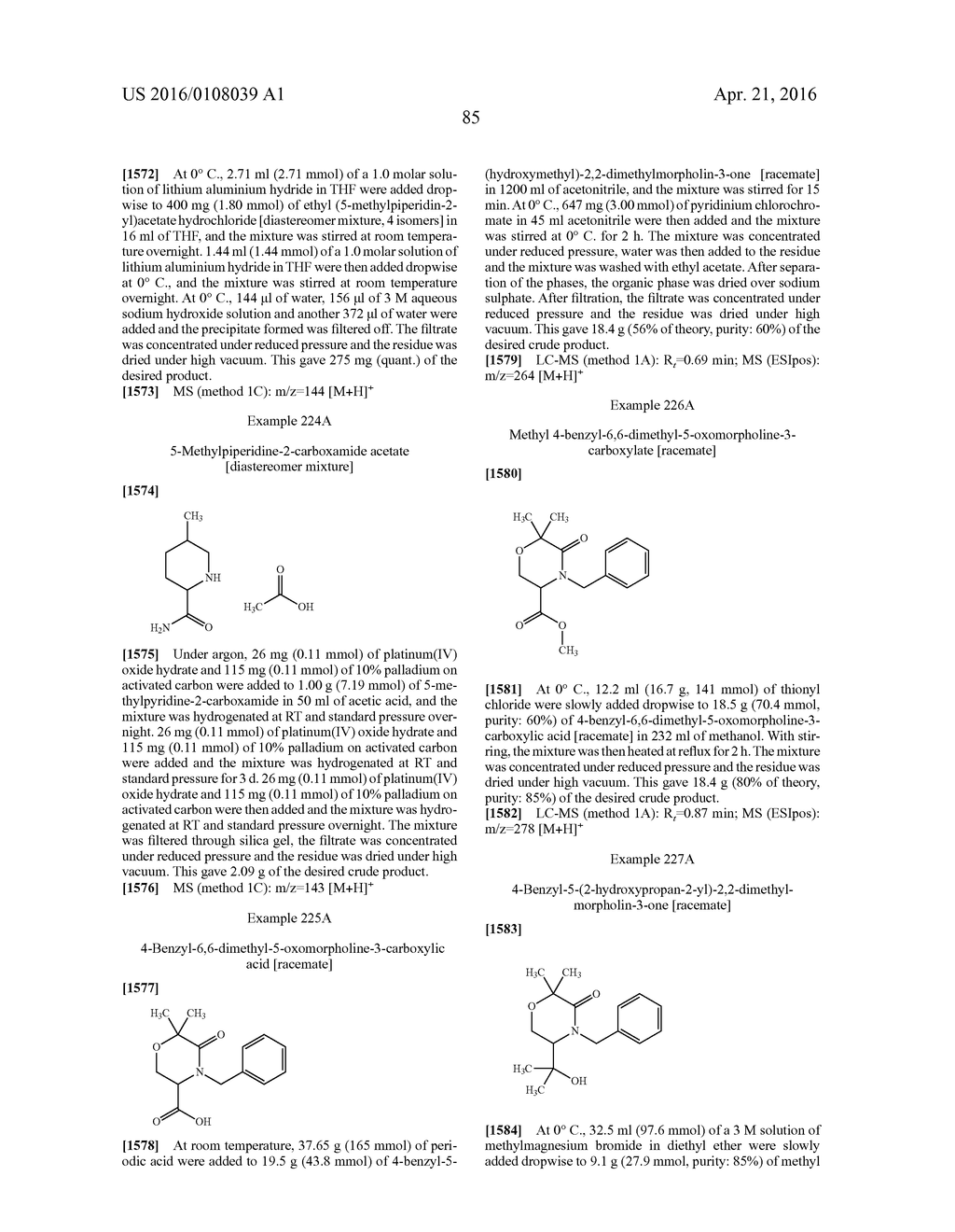 TRIAZOLOPYRIDINES AS THROMBIN INHIBITORS FOR THE TREATMENT OF     THROMBOEMBOLIC DISEASES - diagram, schematic, and image 86