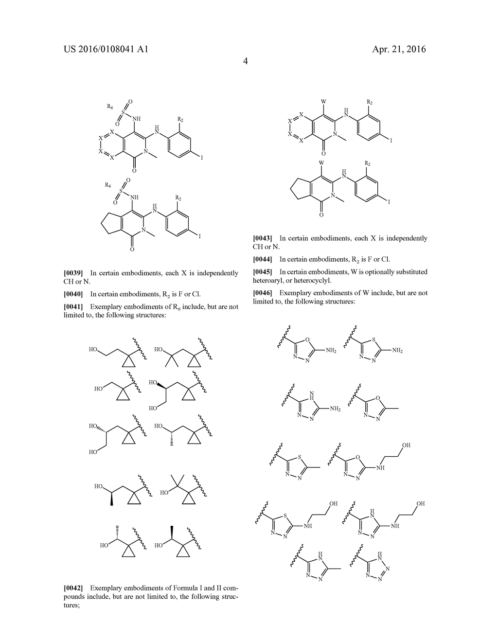 SUBSTITUTED PYRIDINONE COMPOUNDS AS MEK INHIBITORS - diagram, schematic, and image 08