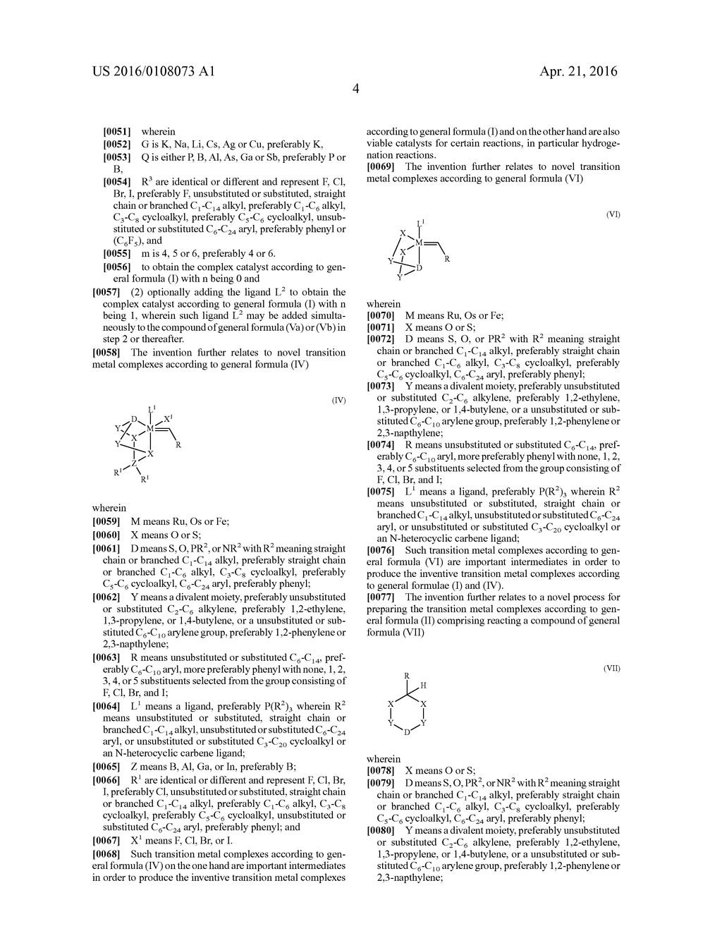 NOVEL TRANSITION METAL COMPLEXES, THEIR PREPARATION AND USE - diagram, schematic, and image 09