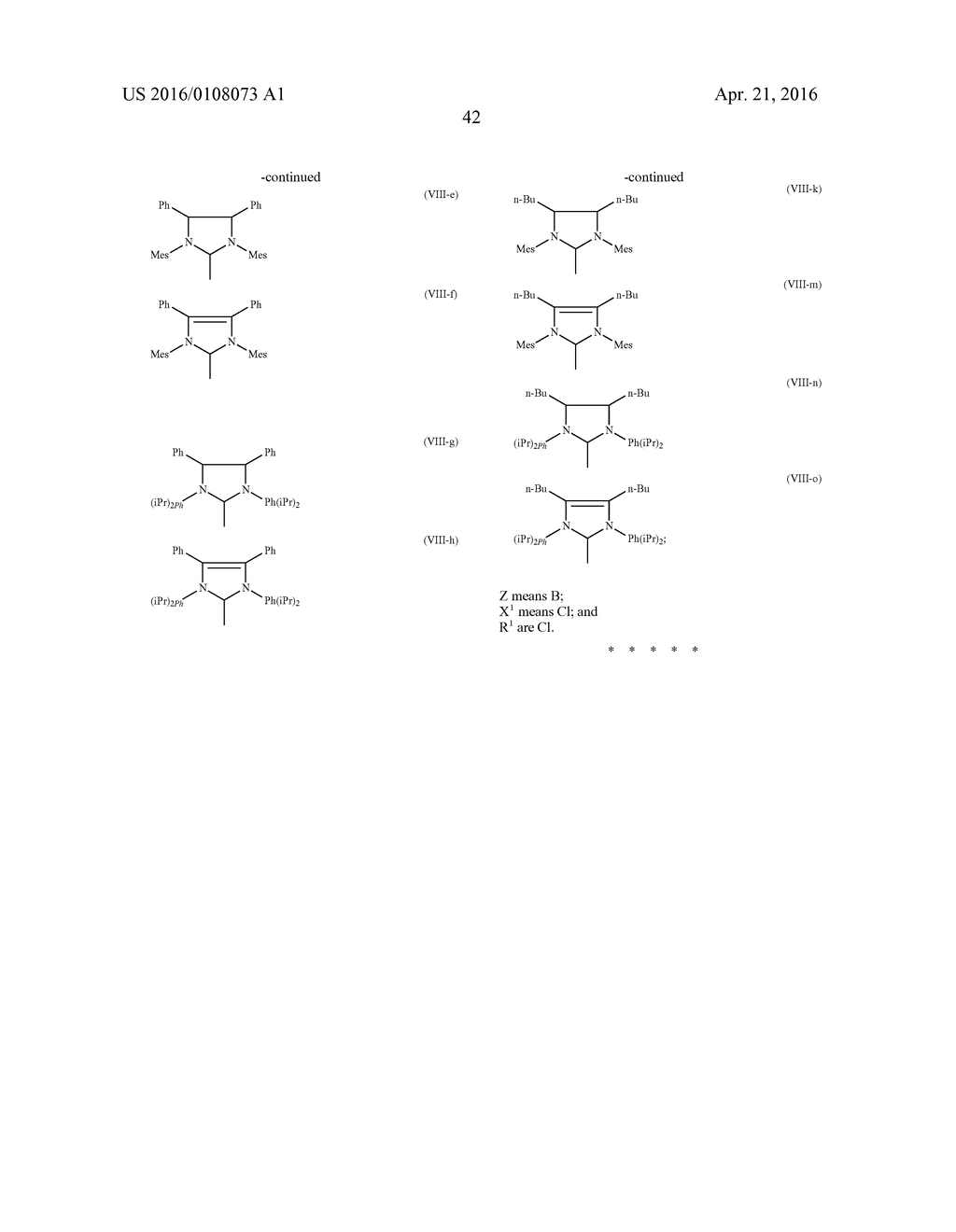 NOVEL TRANSITION METAL COMPLEXES, THEIR PREPARATION AND USE - diagram, schematic, and image 47