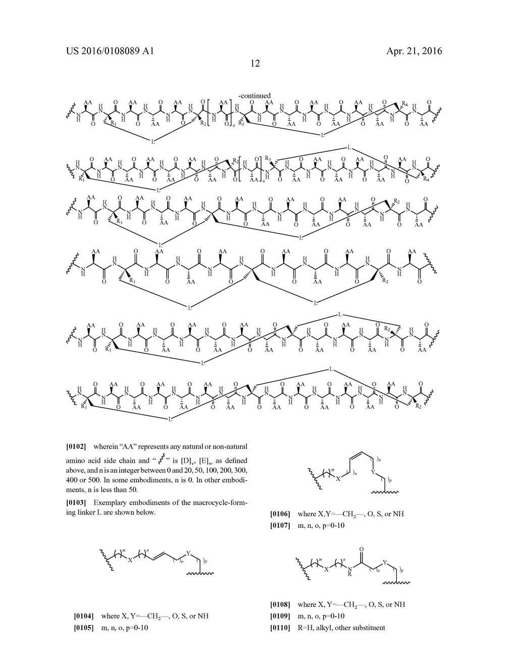 BIOLOGICALLY ACTIVE PEPTIDOMIMETIC MACROCYCLES - diagram, schematic, and image 31