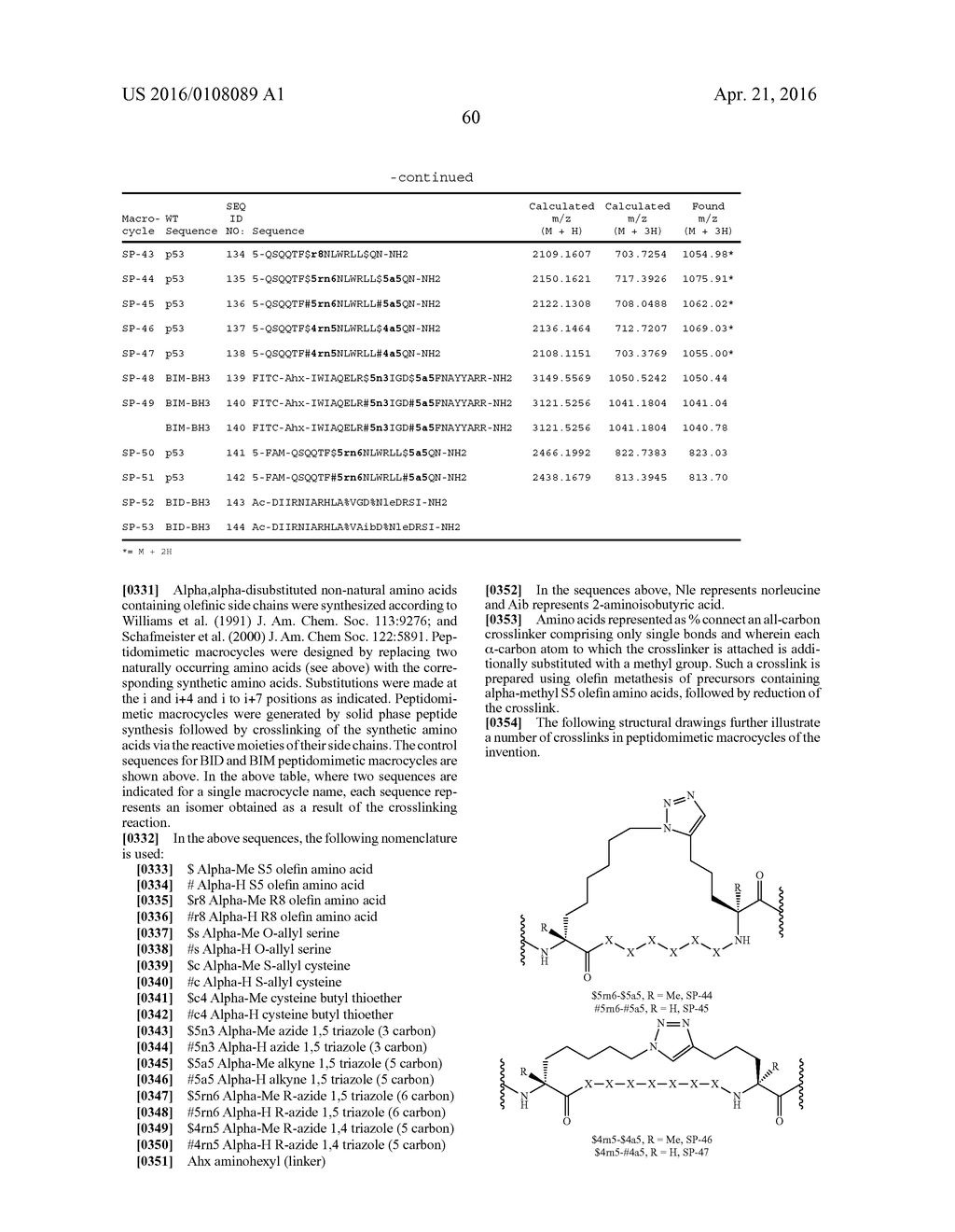 BIOLOGICALLY ACTIVE PEPTIDOMIMETIC MACROCYCLES - diagram, schematic, and image 79