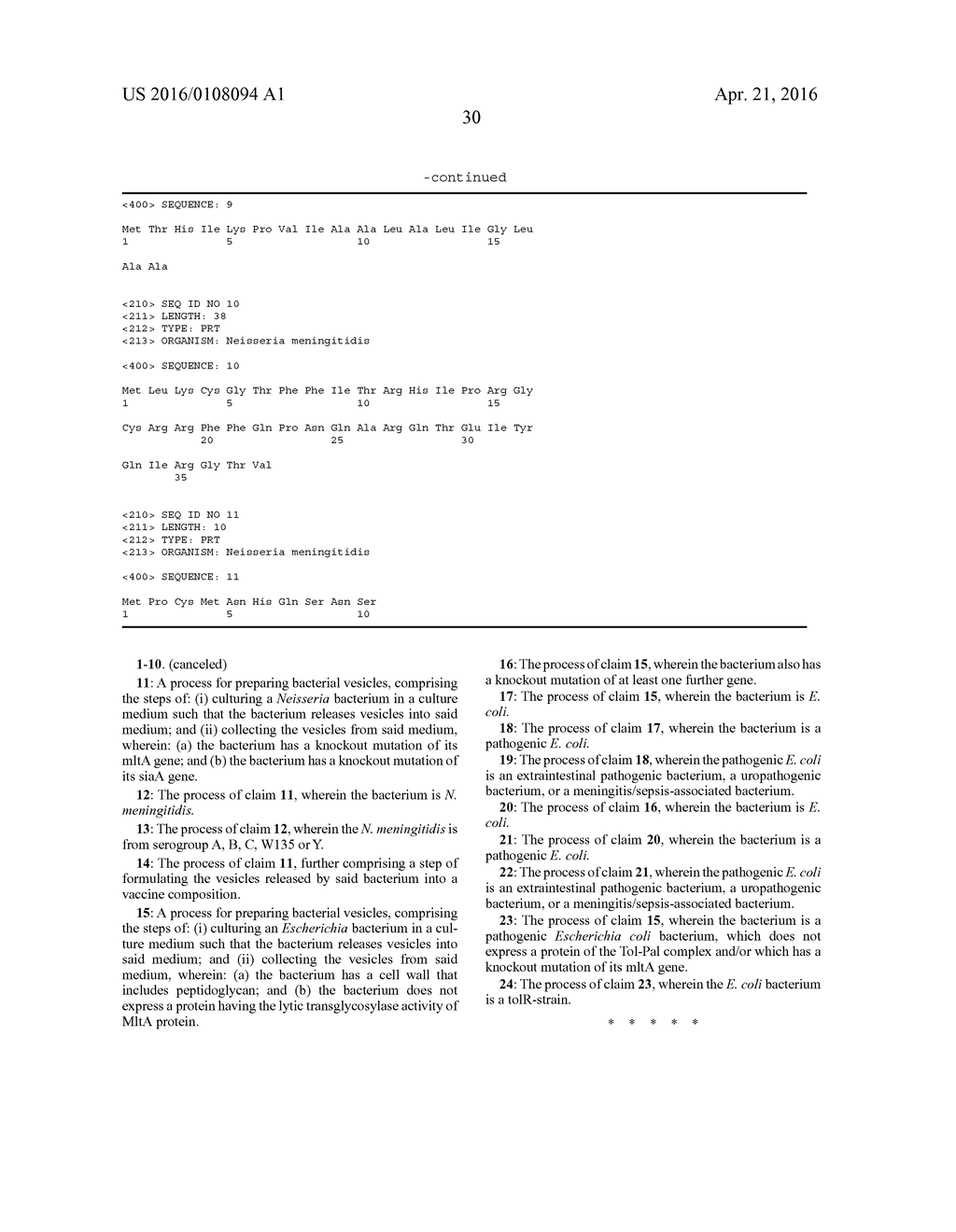 IMMUNOGENIC BACTERIAL VESICLES WITH OUTER MEMBRANE PROTEINS - diagram, schematic, and image 41