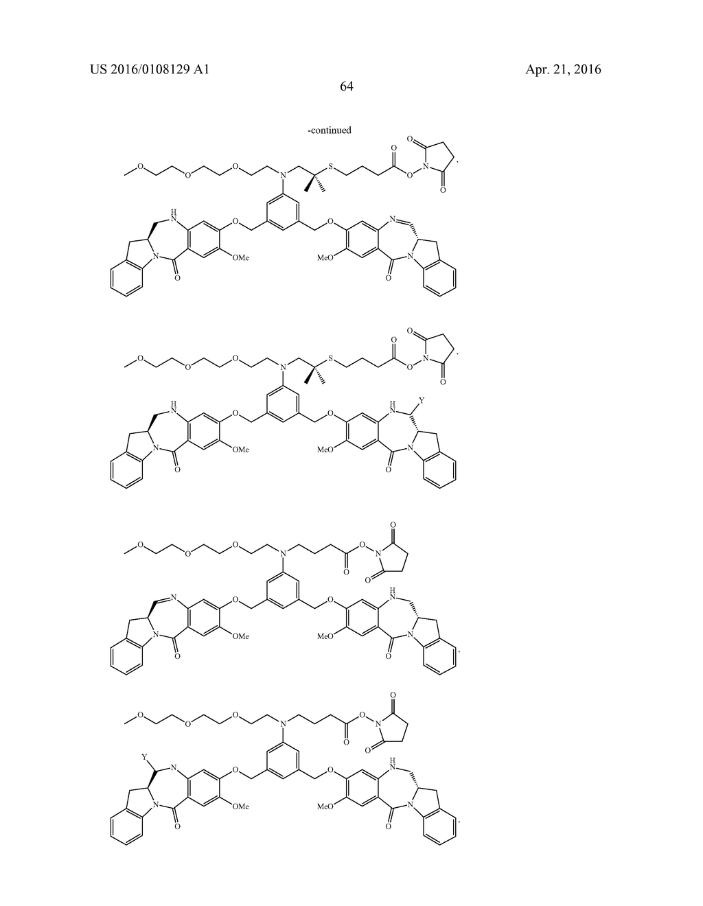 CYTOTOXIC BENZODIAZEPINE DERIVATIVES - diagram, schematic, and image 117