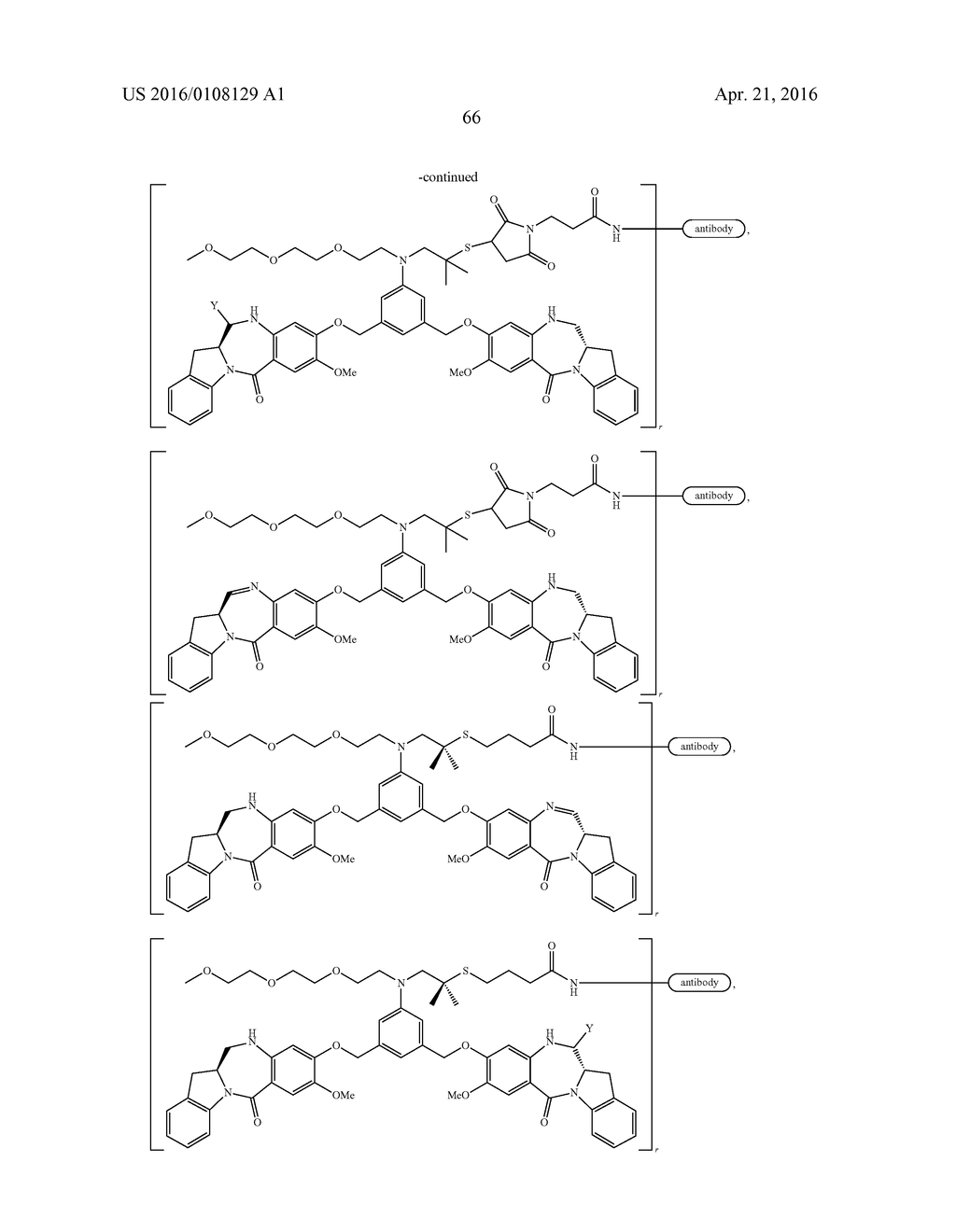 CYTOTOXIC BENZODIAZEPINE DERIVATIVES - diagram, schematic, and image 119