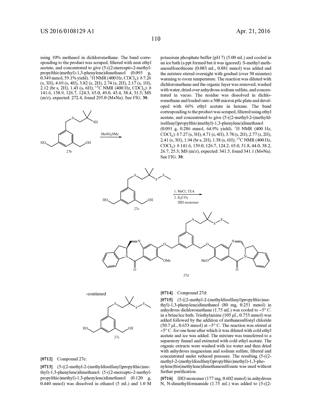 CYTOTOXIC BENZODIAZEPINE DERIVATIVES - diagram, schematic, and image 163