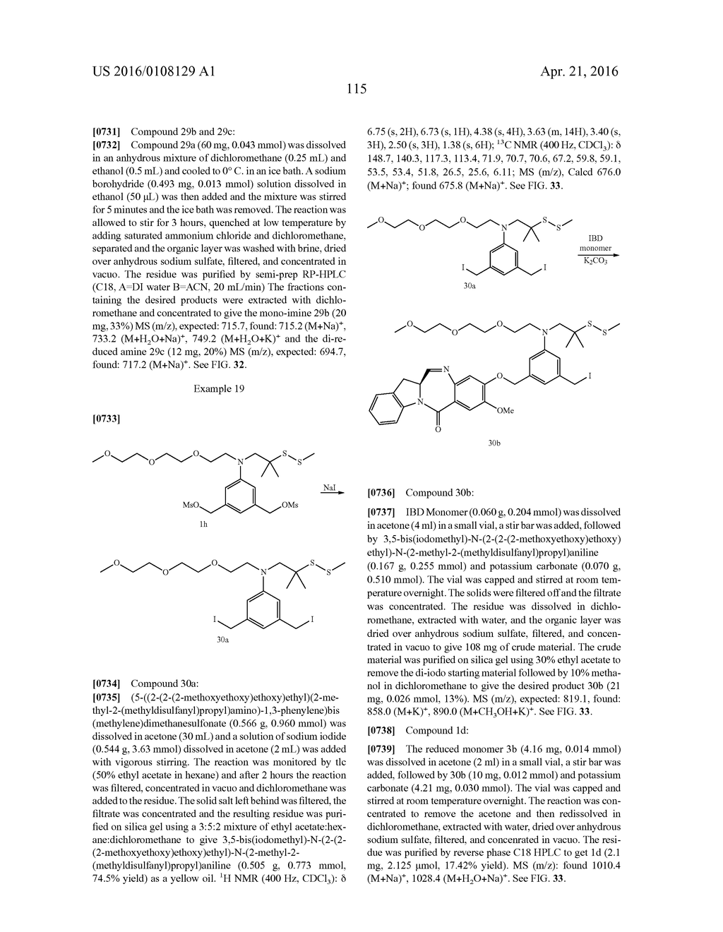 CYTOTOXIC BENZODIAZEPINE DERIVATIVES - diagram, schematic, and image 168