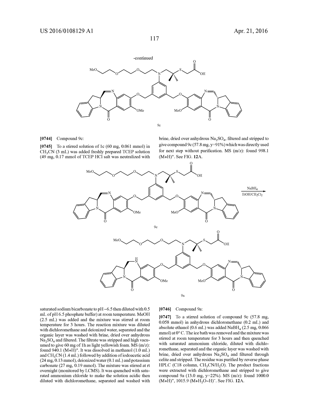 CYTOTOXIC BENZODIAZEPINE DERIVATIVES - diagram, schematic, and image 170
