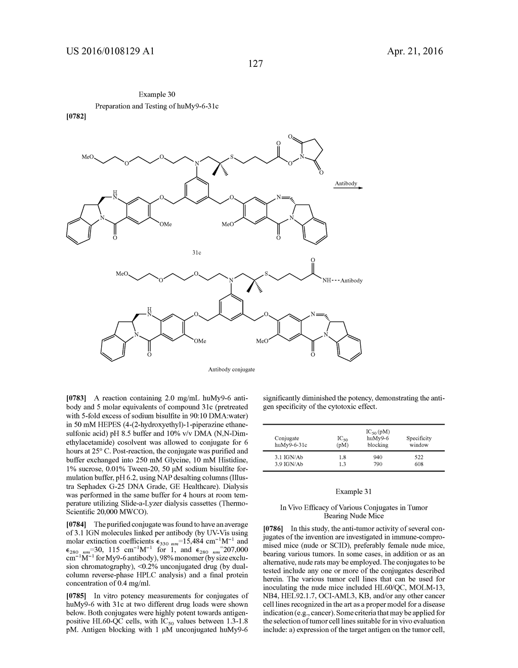 CYTOTOXIC BENZODIAZEPINE DERIVATIVES - diagram, schematic, and image 180