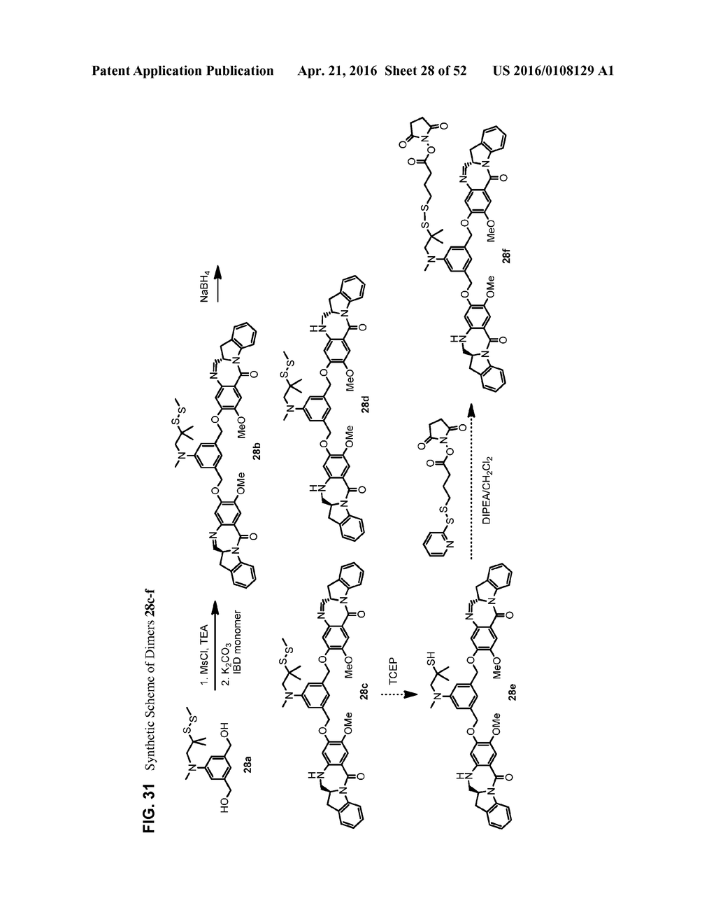 CYTOTOXIC BENZODIAZEPINE DERIVATIVES - diagram, schematic, and image 29