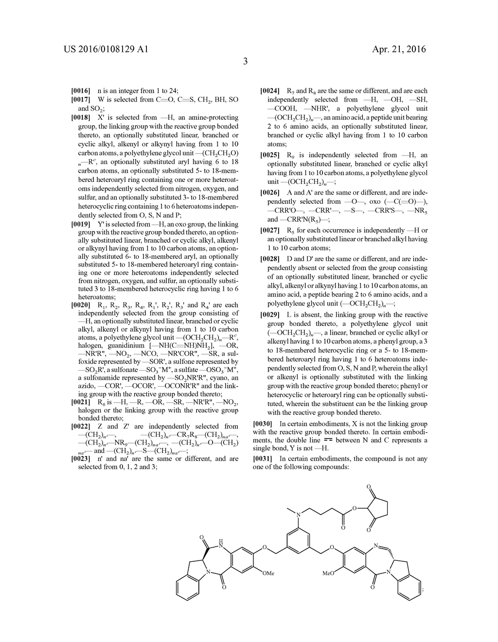 CYTOTOXIC BENZODIAZEPINE DERIVATIVES - diagram, schematic, and image 56