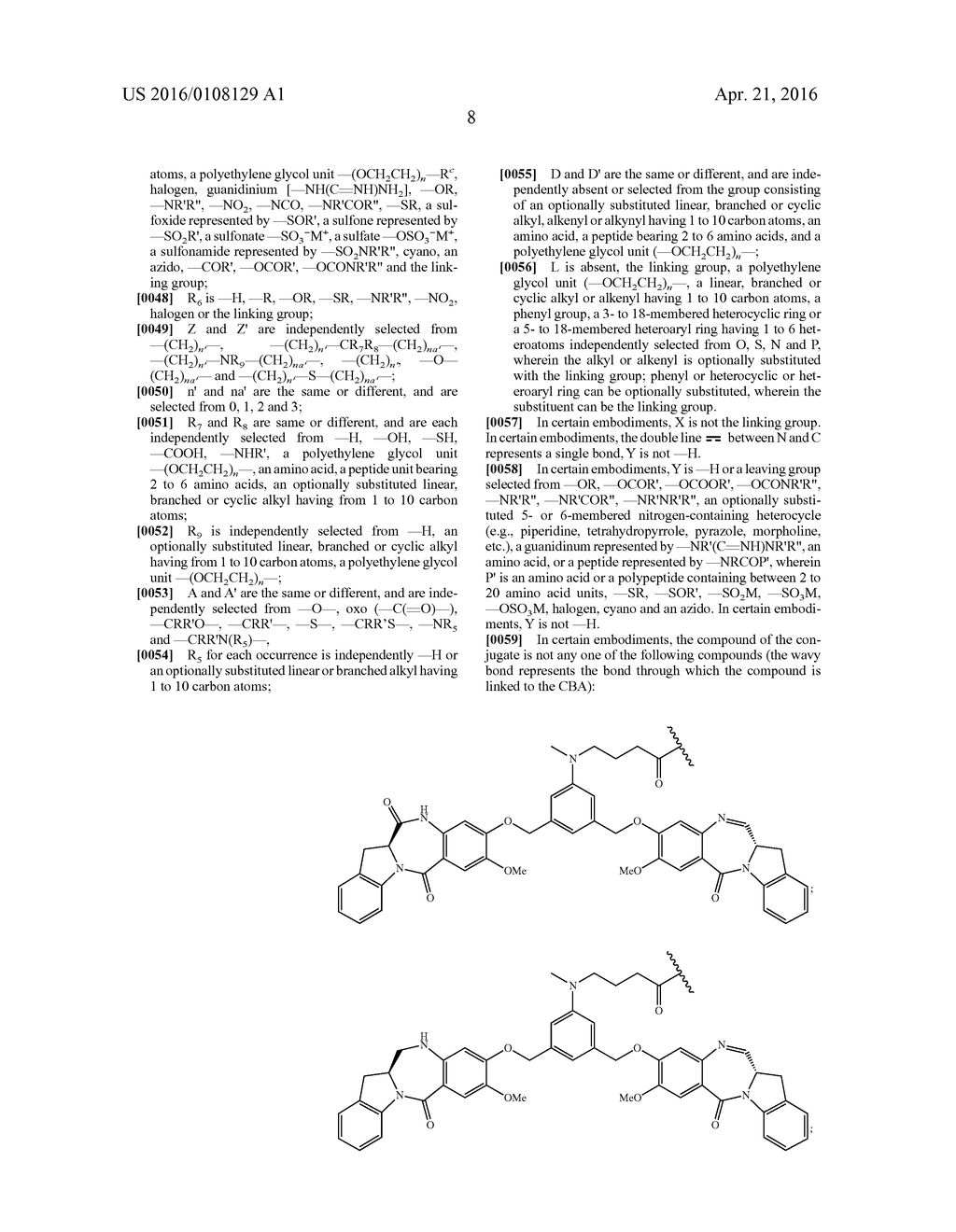 CYTOTOXIC BENZODIAZEPINE DERIVATIVES - diagram, schematic, and image 61