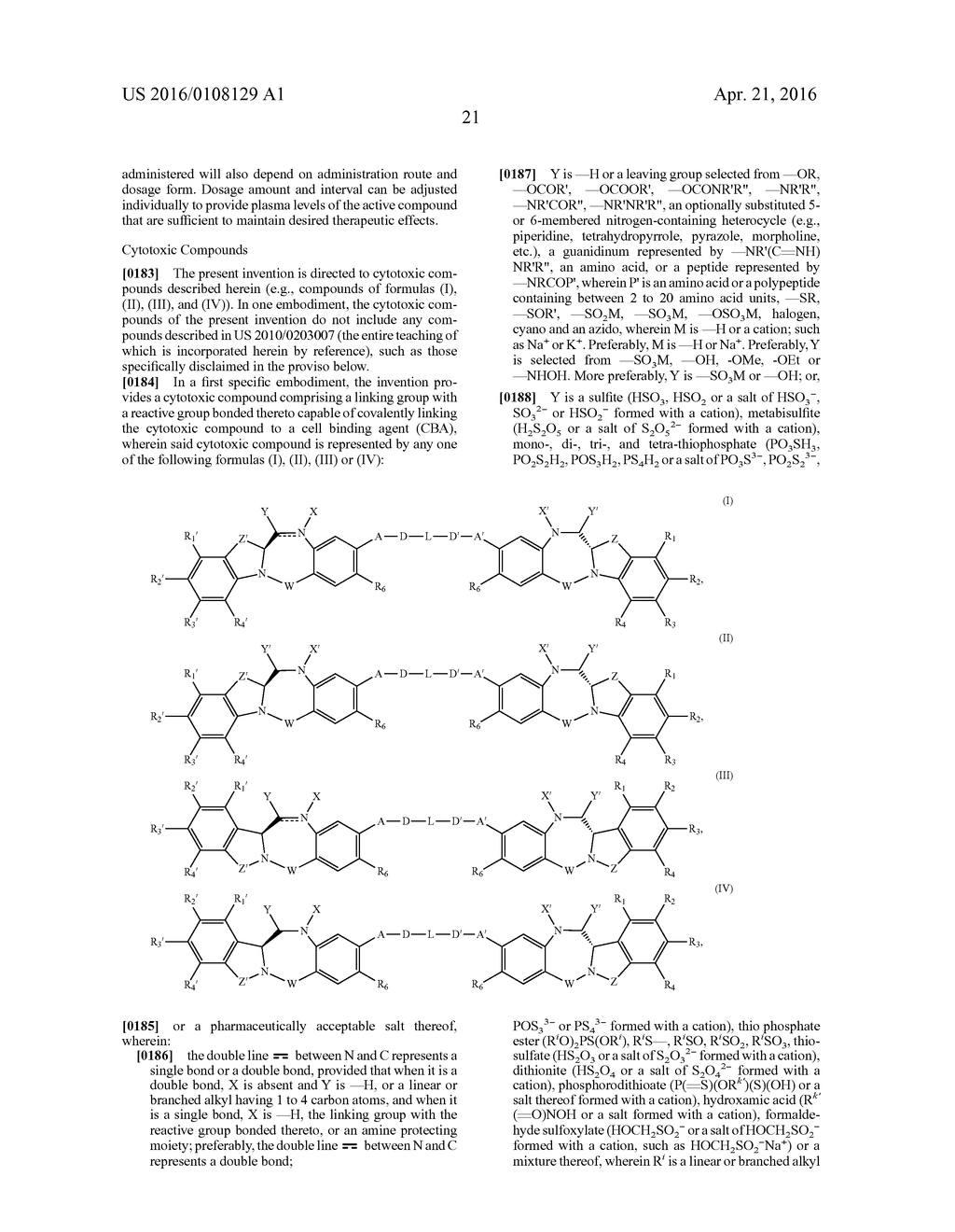 CYTOTOXIC BENZODIAZEPINE DERIVATIVES - diagram, schematic, and image 74