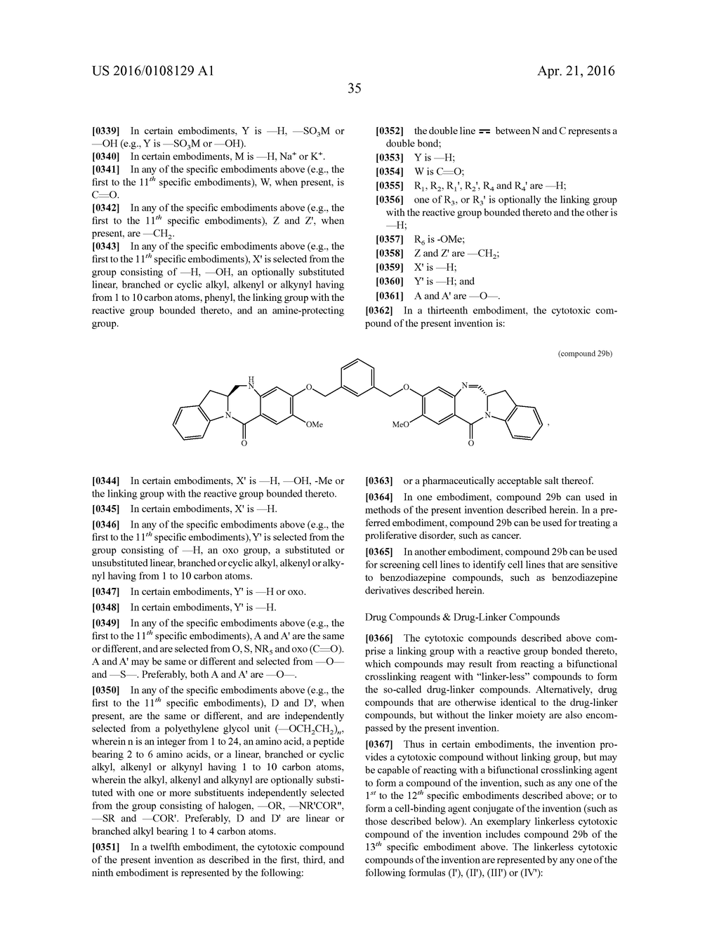 CYTOTOXIC BENZODIAZEPINE DERIVATIVES - diagram, schematic, and image 88