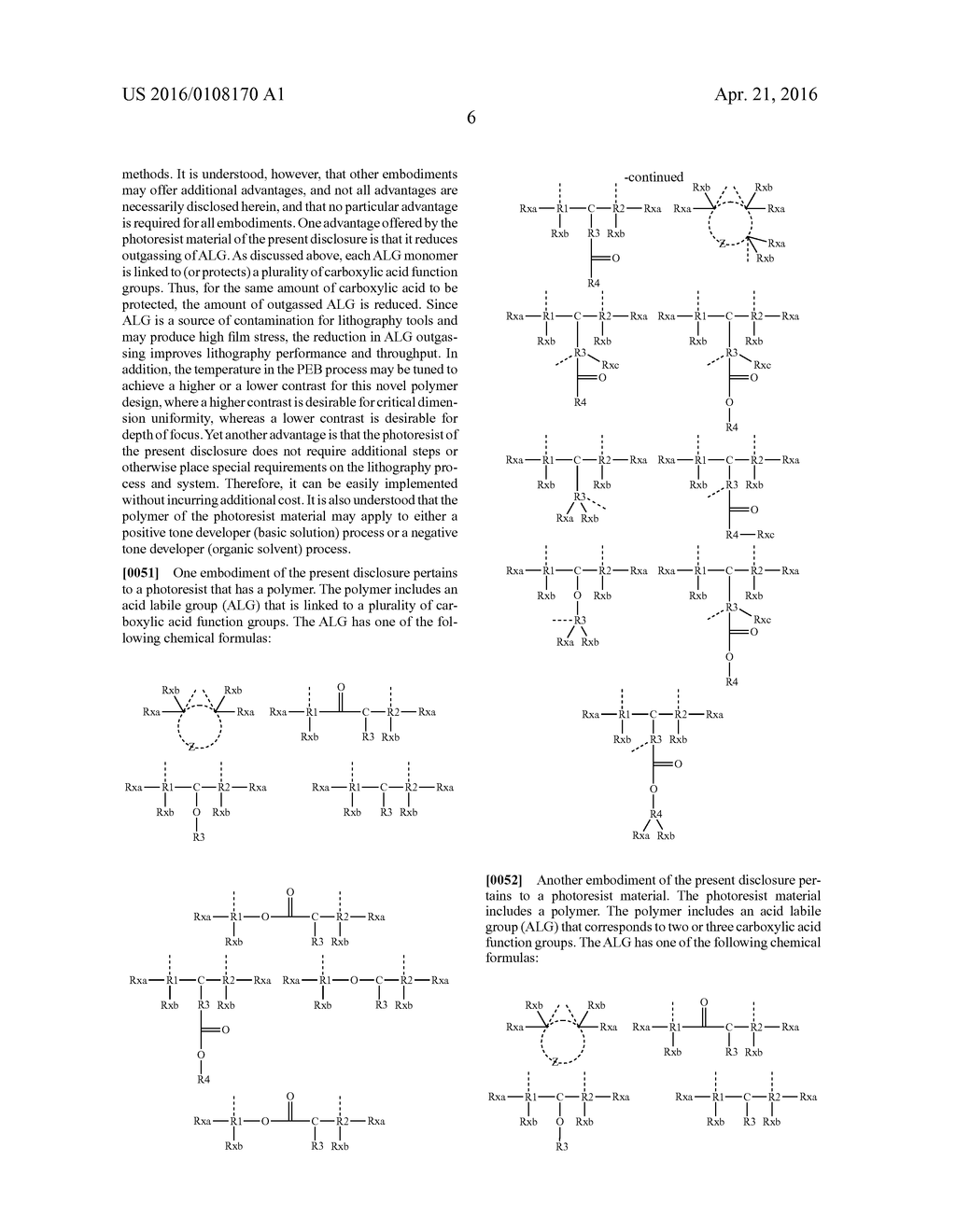 PHOTORESIST HAVING DECREASED OUTGASSING - diagram, schematic, and image 12