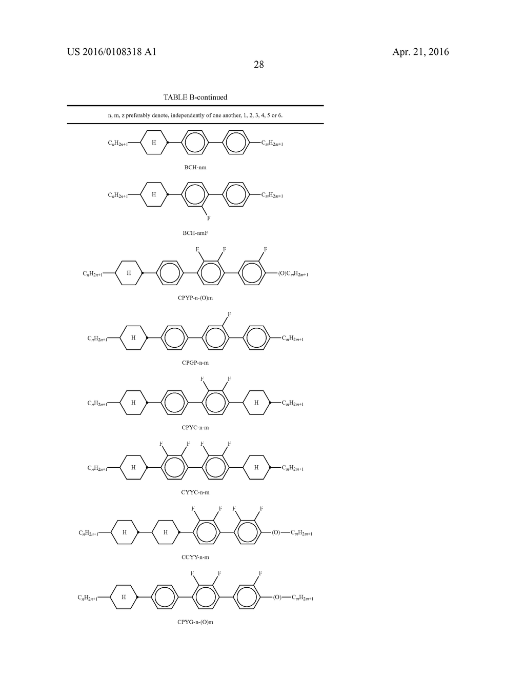 LIQUID CRYSTALLINE MEDIUM AND LIQUID CRYSTAL DEVICE - diagram, schematic, and image 30