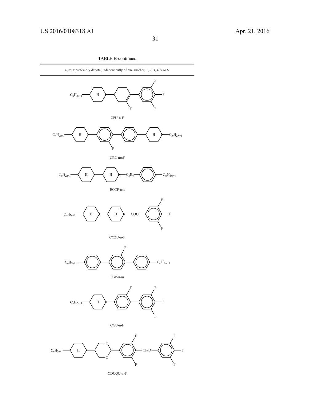 LIQUID CRYSTALLINE MEDIUM AND LIQUID CRYSTAL DEVICE - diagram, schematic, and image 33