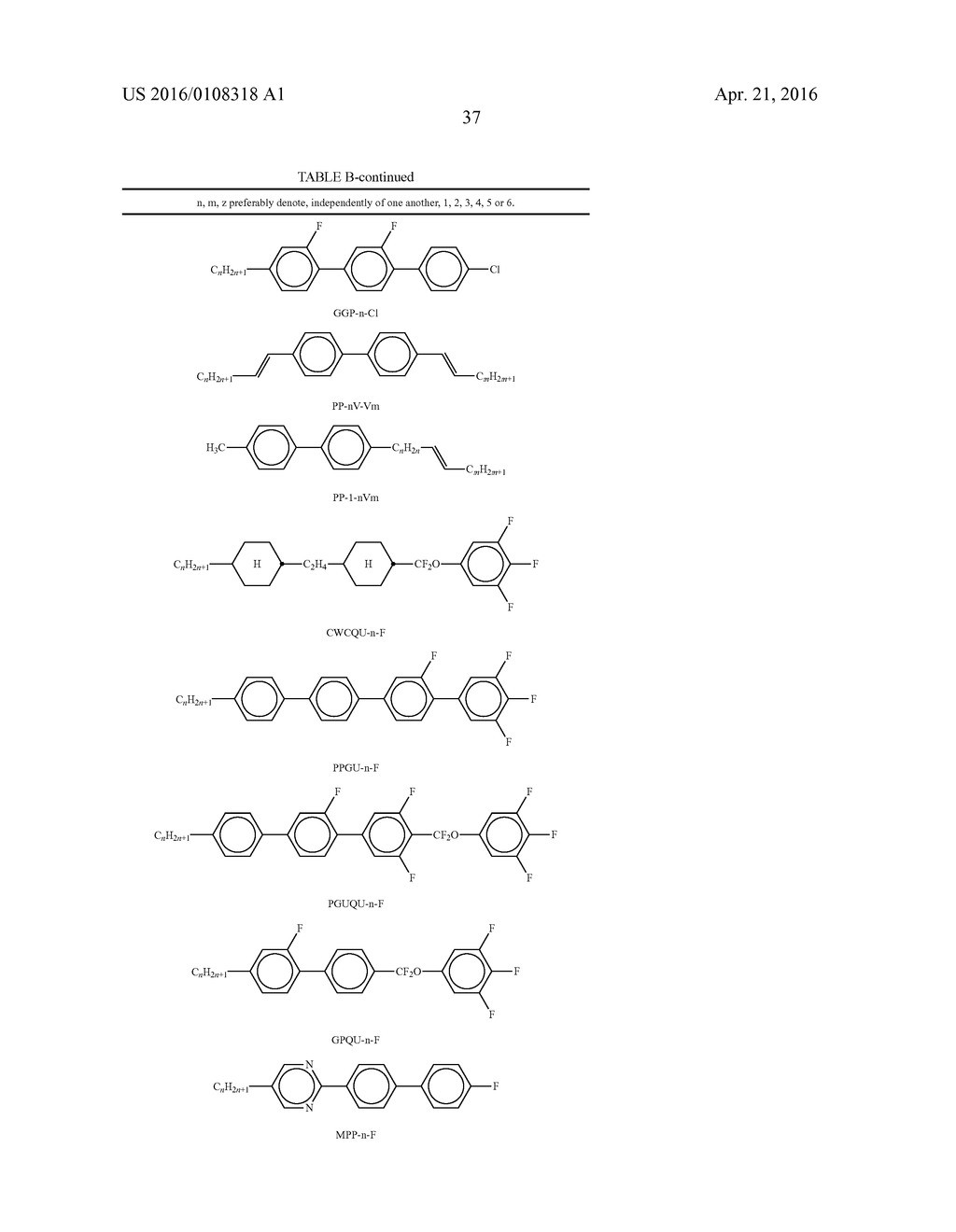 LIQUID CRYSTALLINE MEDIUM AND LIQUID CRYSTAL DEVICE - diagram, schematic, and image 39