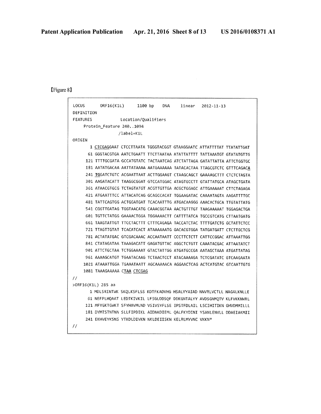 RECOMBINANT VACCINIA VIRUS DERIVED FROM KVAC103 STRAIN - diagram, schematic, and image 09