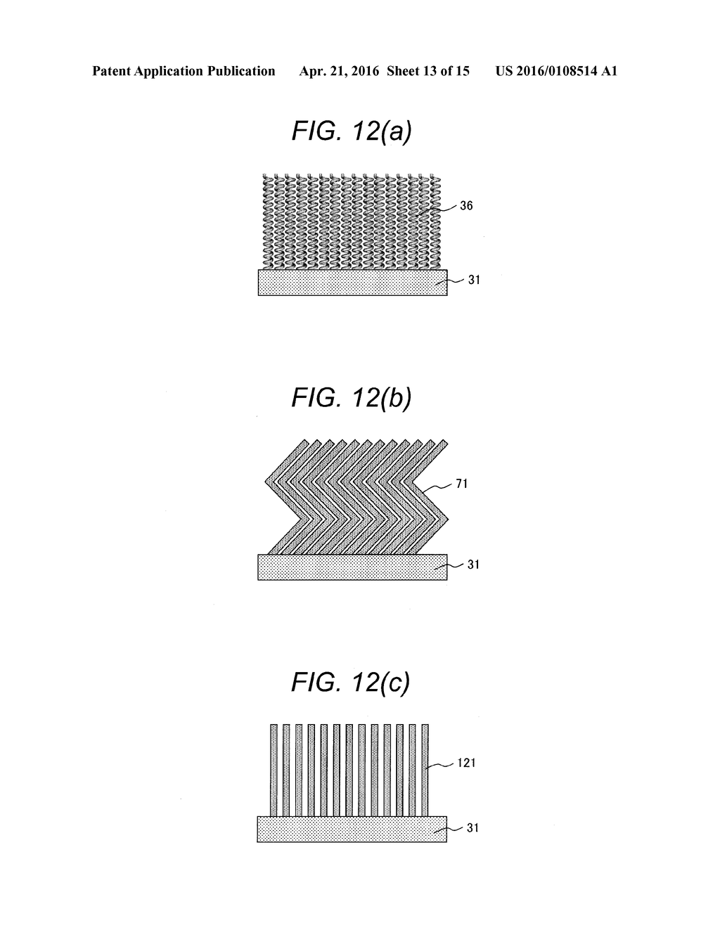 METHOD AND APPARATUS FOR PRODUCING NANOSTRUCTURES, AND SUBSTRATE STRUCTURE     INCLUDING NANOSTRUCTURES - diagram, schematic, and image 14