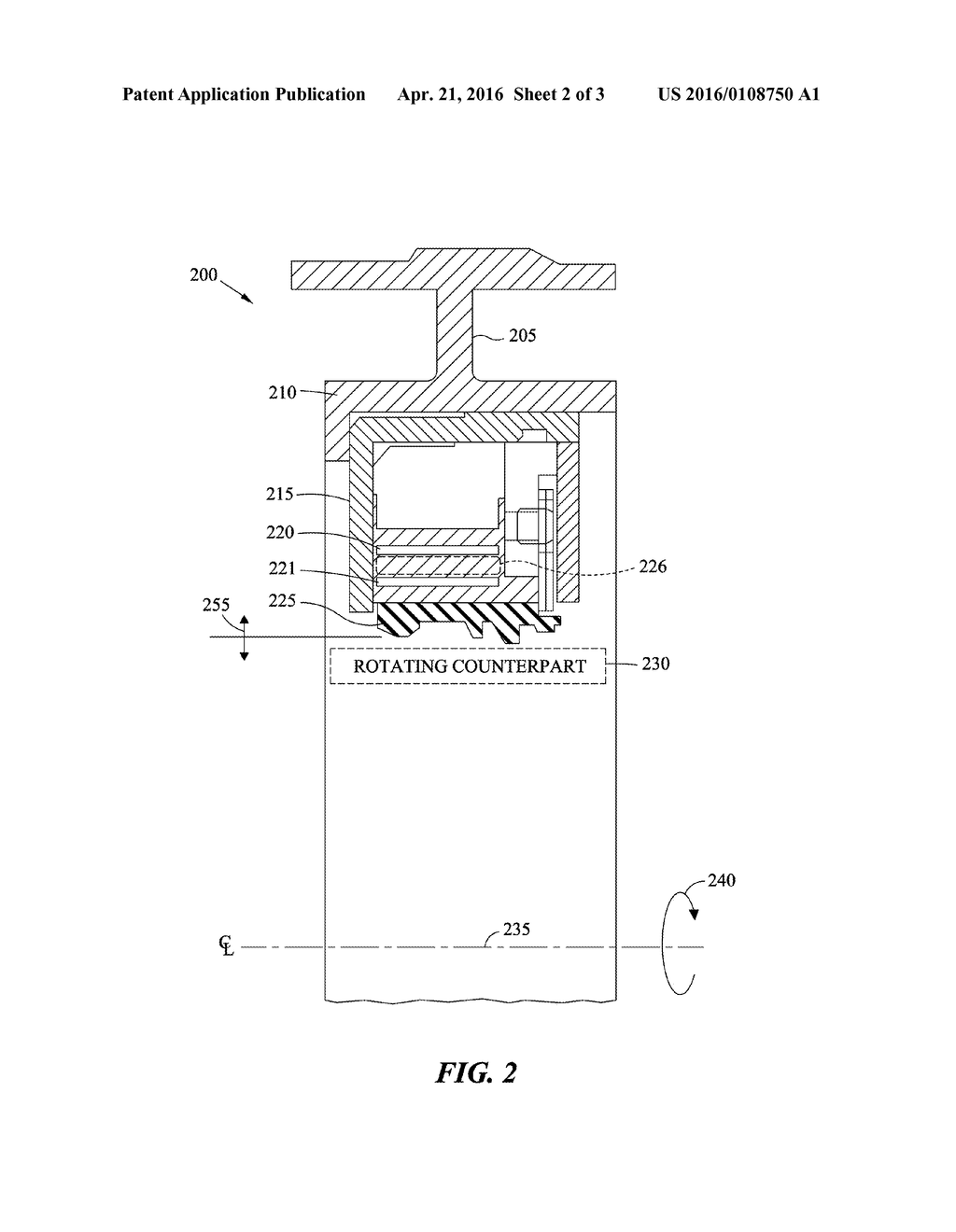 CIRCUMFERENTIAL SEAL WITH SEAL DAMPENING ELEMENTS - diagram, schematic, and image 03