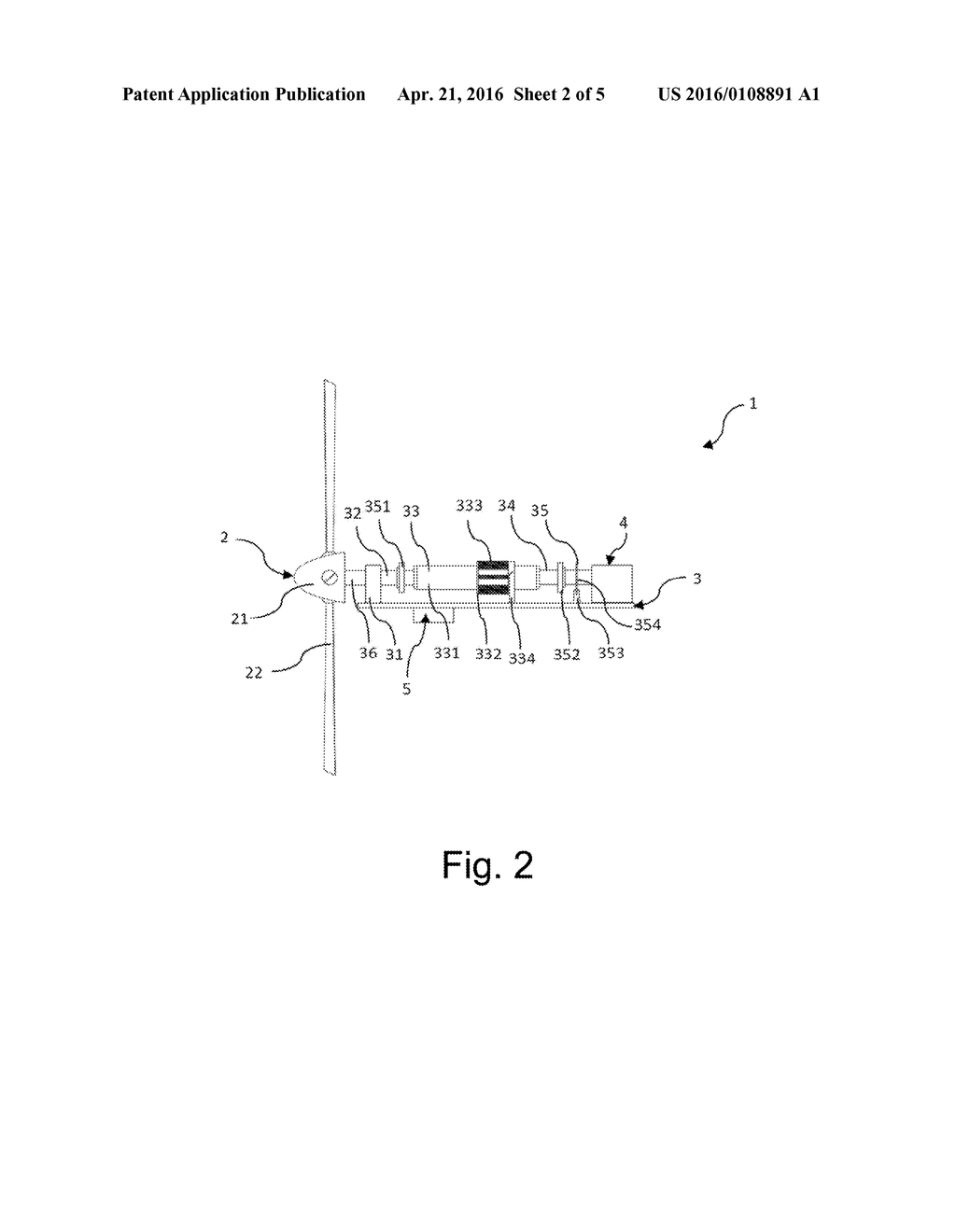 DEVICE FOR CONTROLLING TORQUE OUTPUT OF WIND TURBINE BLADES - diagram, schematic, and image 03