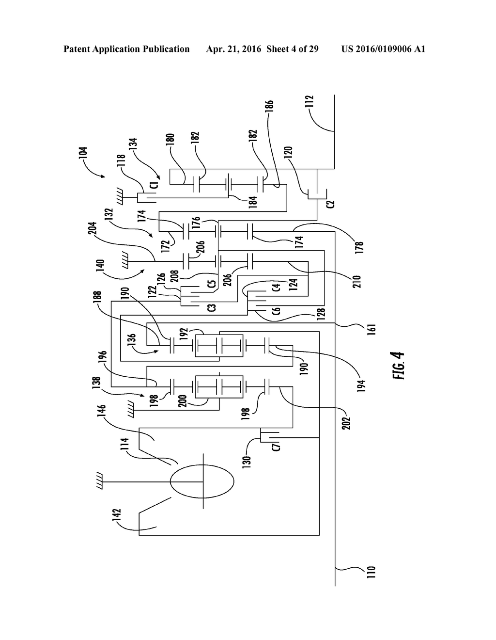 SPLIT POWER INFINITELY VARIABLE TRANSMISSION ARCHITECTURE INCORPORATING A     PLANETARY TYPE BALL VARIATOR WITH MULTIPLE FIXED RANGES - diagram, schematic, and image 05