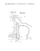 JOINING STRUCTURE OF POWER SOURCE AND TRANSMISSION diagram and image