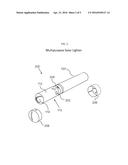 Multipurpose solar lighter diagram and image