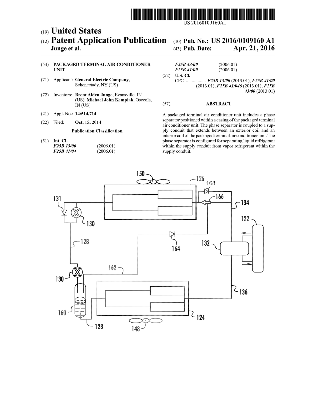 PACKAGED TERMINAL AIR CONDITIONER UNIT - diagram, schematic, and image 01