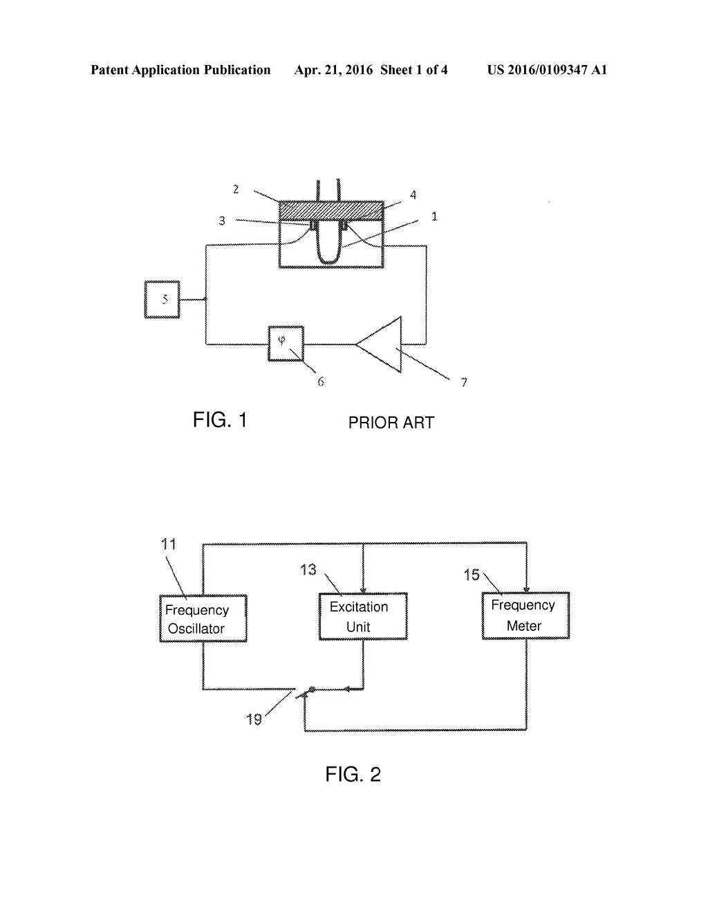 METHOD, CIRCUIT AND FLEXURAL RESONATOR FOR MEASURING THE DENSITY OF FLUIDS - diagram, schematic, and image 02