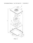 RESIN MEMBER WITH GAS PERMEABLE MEMBER AND METHOD OF MANUFACTURING THE     SAME, CASING, AND SENSOR diagram and image