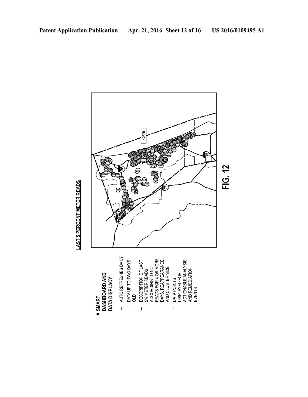 SYSTEM AND METHOD FOR ANALYZING AND MONITORING SMART METER NETWORK     COMMUNICATIONS - diagram, schematic, and image 13