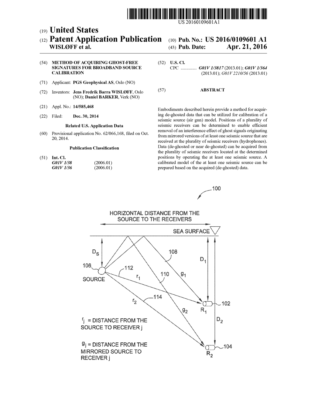 METHOD OF ACQUIRING GHOST-FREE SIGNATURES FOR BROADBAND SOURCE CALIBRATION - diagram, schematic, and image 01